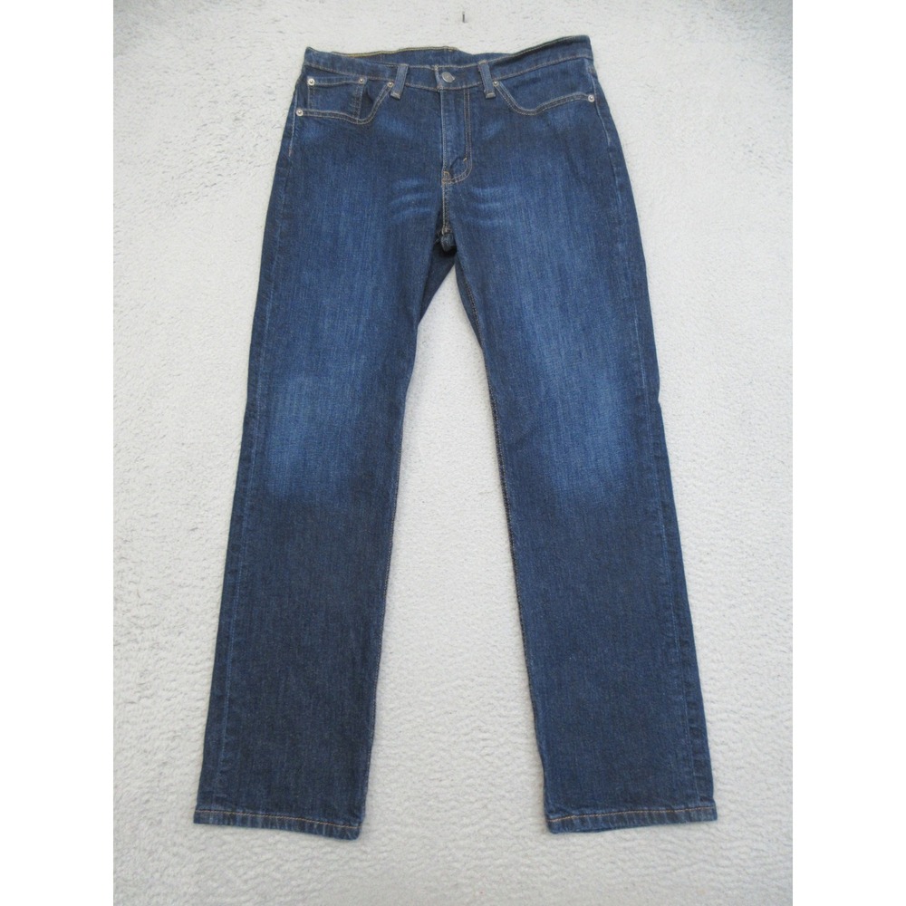 Levis 514 Straight Fit Jeans Men 32x30 Blue Modern Classic Casual Workwear Denim